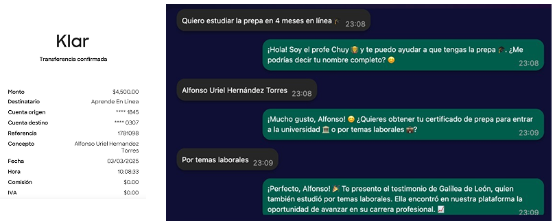 En la tercera semana cerraron su primera venta con su agente IA sin intervención humana